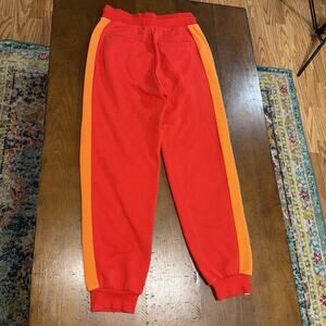Lego Collection /Target Joggers XS Sweatpants Red Orange Stripe Pockets (READ)